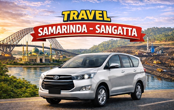 Travel Samarinda Sangatta - Armada Innova AC Nyaman, Harga Rp 300.000 per orang